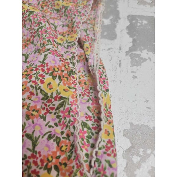 3322 Lauren Conrad‎ Floral SS Blouse Women's 2XL - Picture 6 of 7